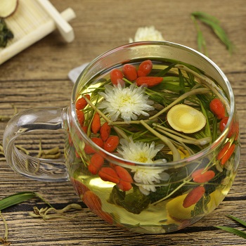 山楂金银菊茶