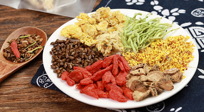 菊花枸杞决明子茶