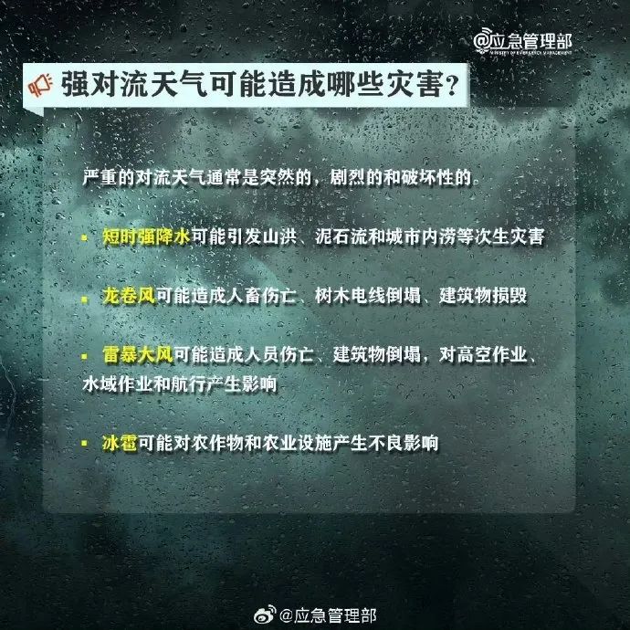 大范围强降雨和强对流来袭！应对指南！