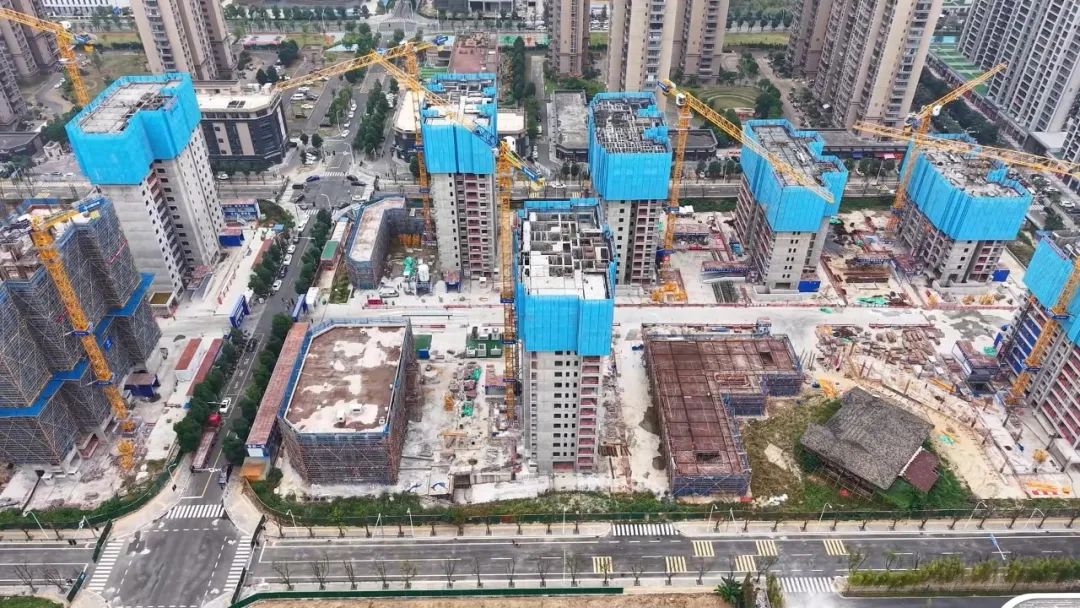 福州高新区这处“高颜值”安置房建设按下“加速键”