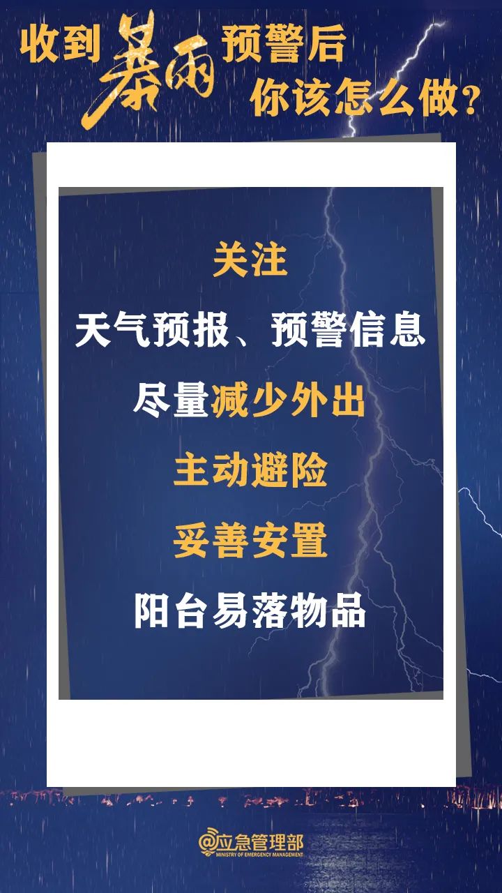 大范围强降雨和强对流来袭！应对指南！