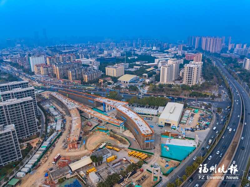 4条匝道在建 白湖亭立交明年见