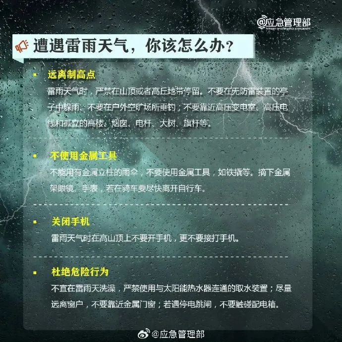 大范围强降雨和强对流来袭！应对指南！