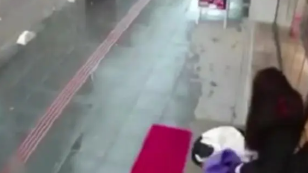 伞坏了都不舍得扔，却把围巾送给流浪犬，善良永远都是无价