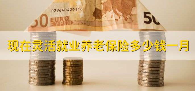 现在灵活就业养老保险多少钱一月，600人民币