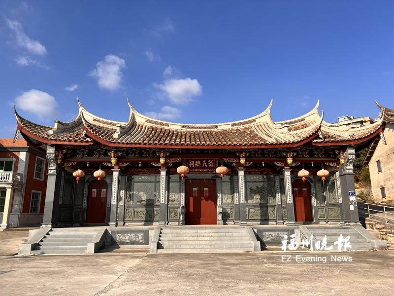 漆林翁氏总祠：六桂联芳 两岸情深