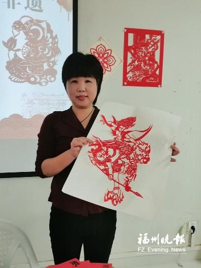 郑春华：剪纸“魔法”让哪吒跳出来