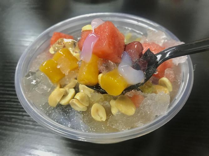 @福州人 冰里有饭，这合理吗？