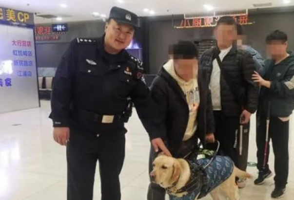 导盲犬带主人吃火锅迷路，结局很温暖！