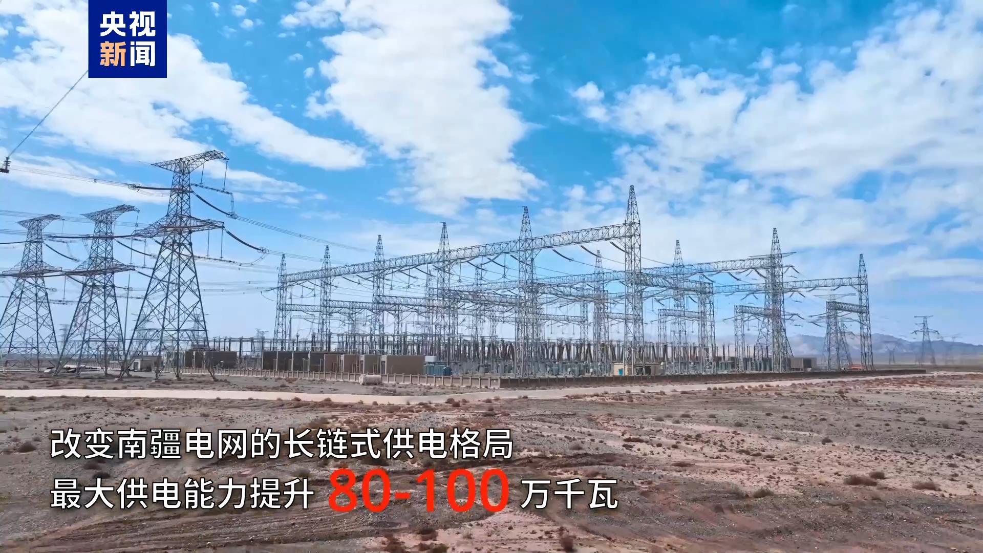 征服“死亡之海” 我国最大750千伏超高压环网工程正式“合龙”