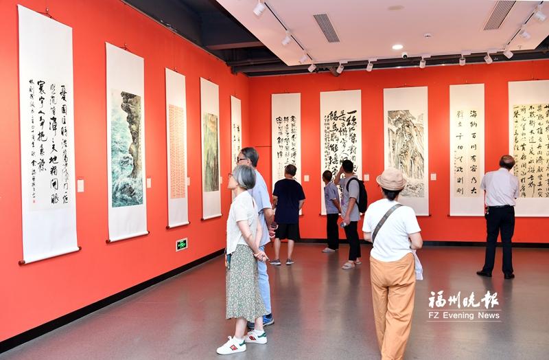 纪念林则徐诞辰240周年书画展举行