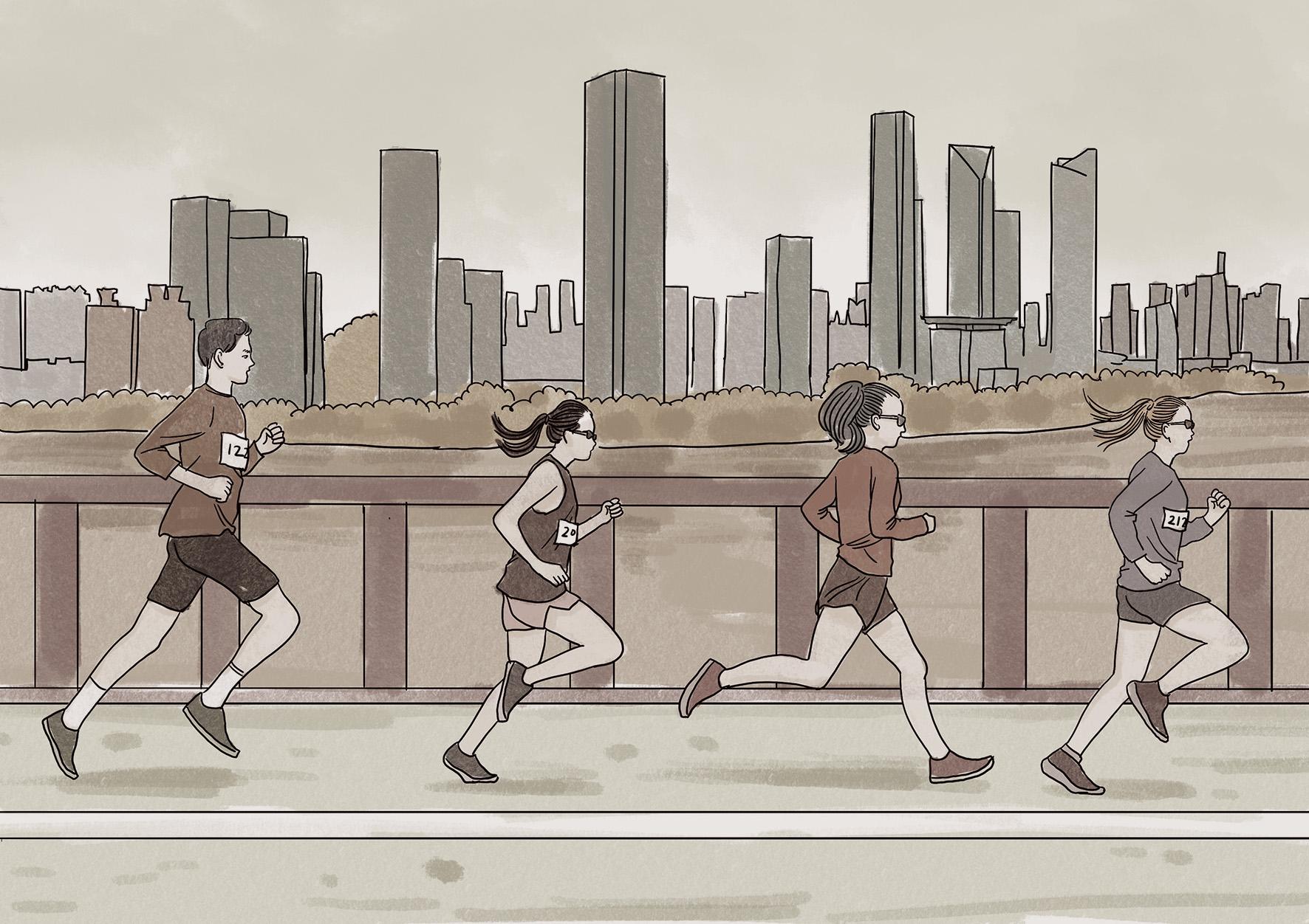 来福州 跑起来
