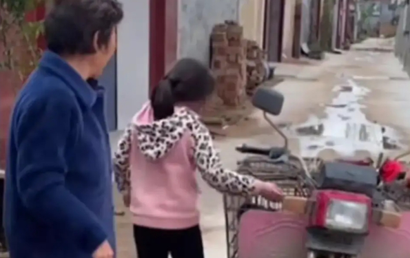 小姑娘养了两年的小狗，被奶奶十元卖给收狗人，小姑娘崩溃大哭