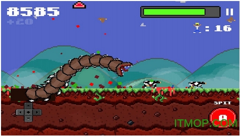 超级巨型蠕虫破解版(Super Mega Worm)