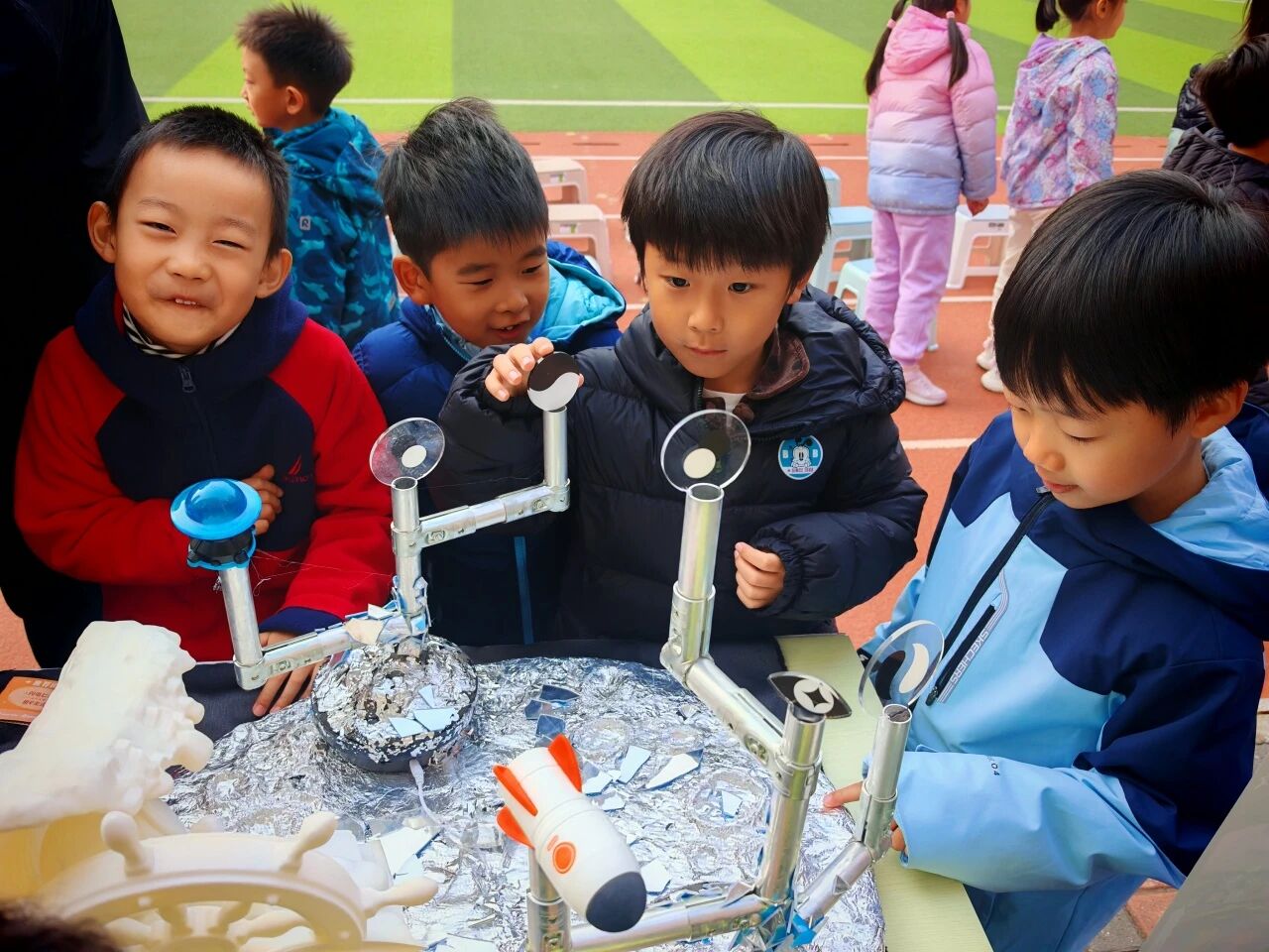 活动现场。学校供图