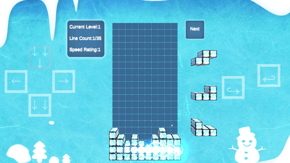 SnowBlock3D(都来打雪块游戏)
