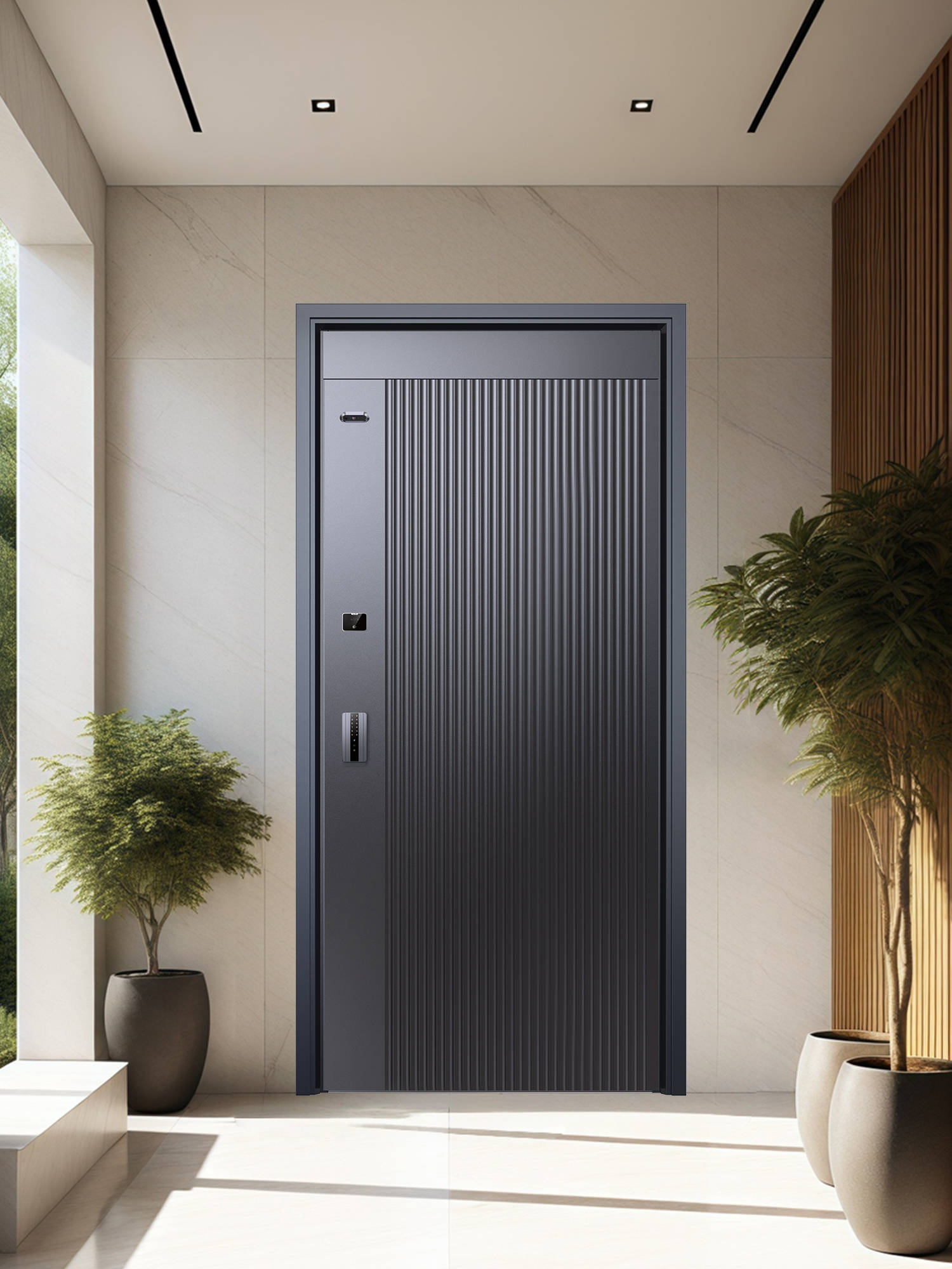 入户门风格_入户门极简风高级感款式_门风格效果图