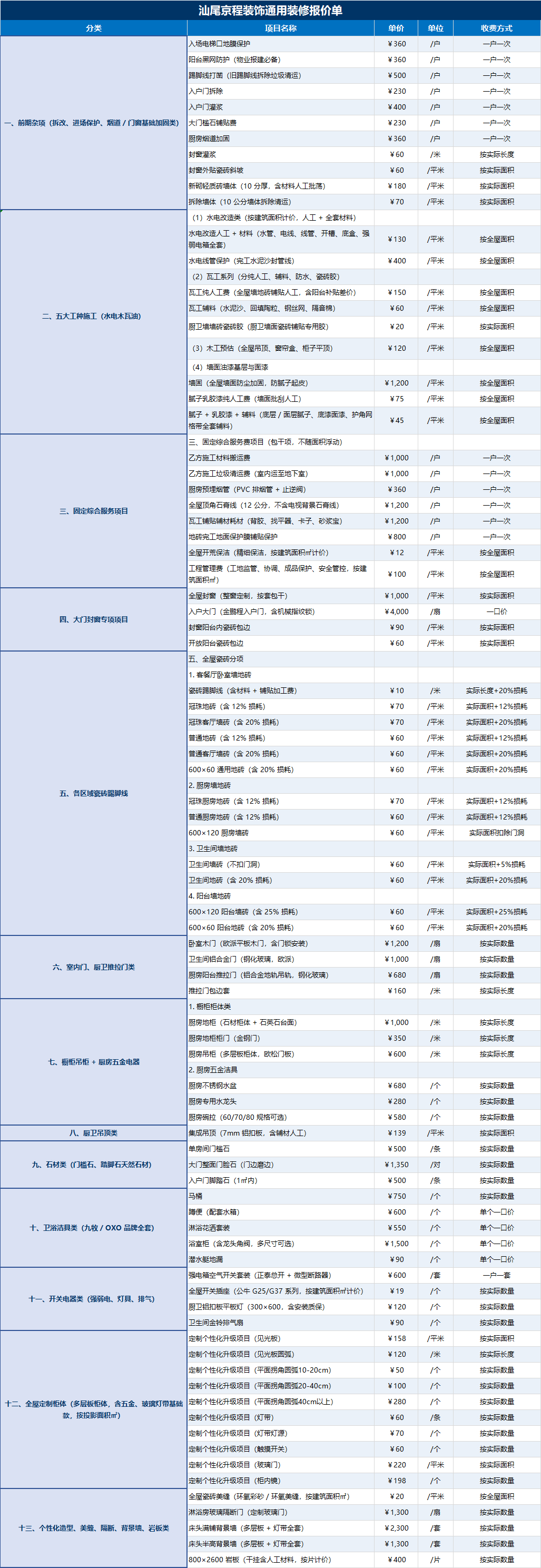 京程装饰通用装修报价单_美化版_豆包AI生成.png