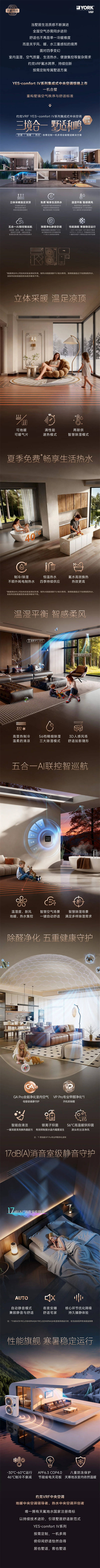 约克VRF YES-comfort IV系列集成式中央空调惊艳上市1