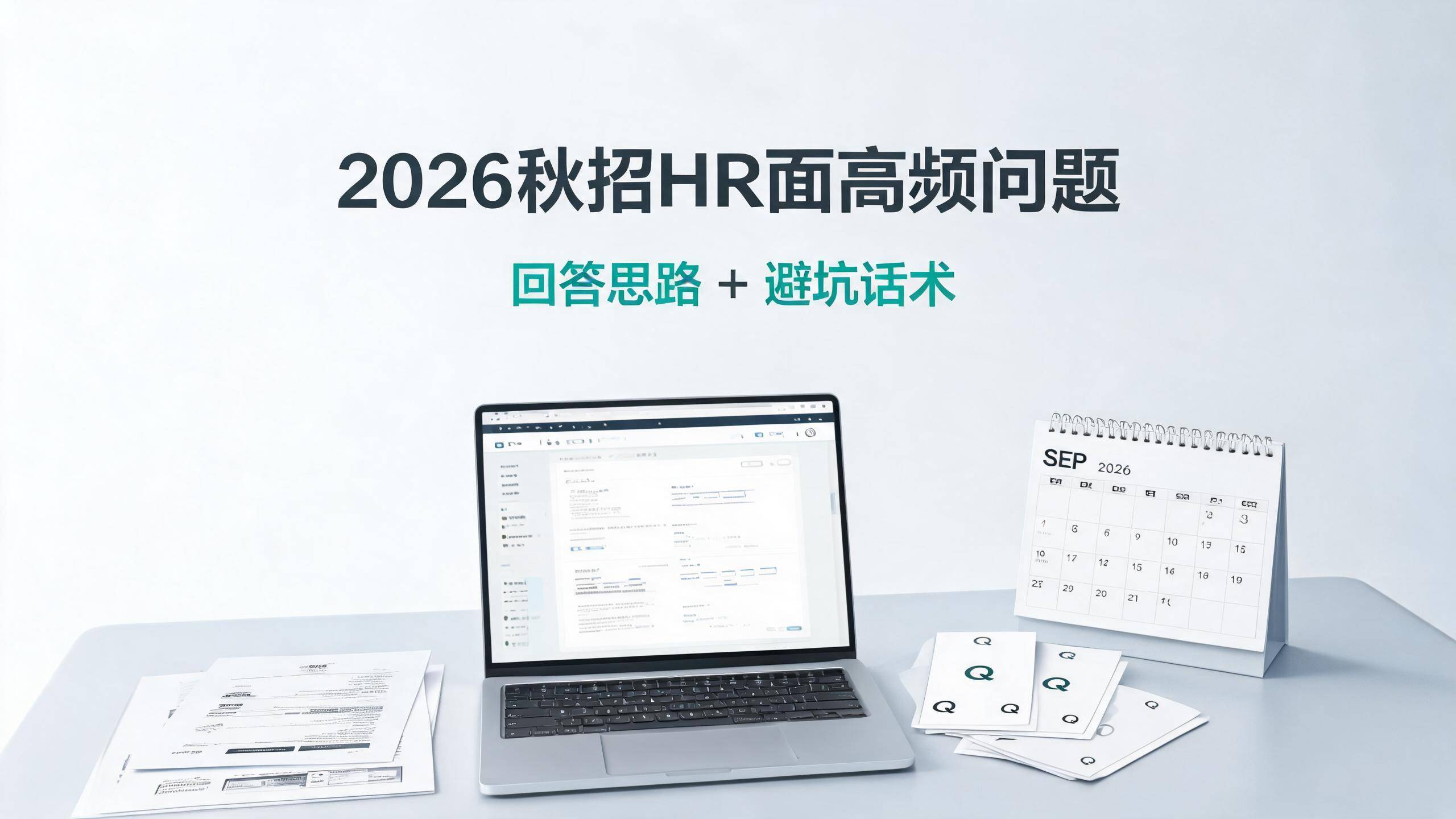 2026秋招HR面高频问题
