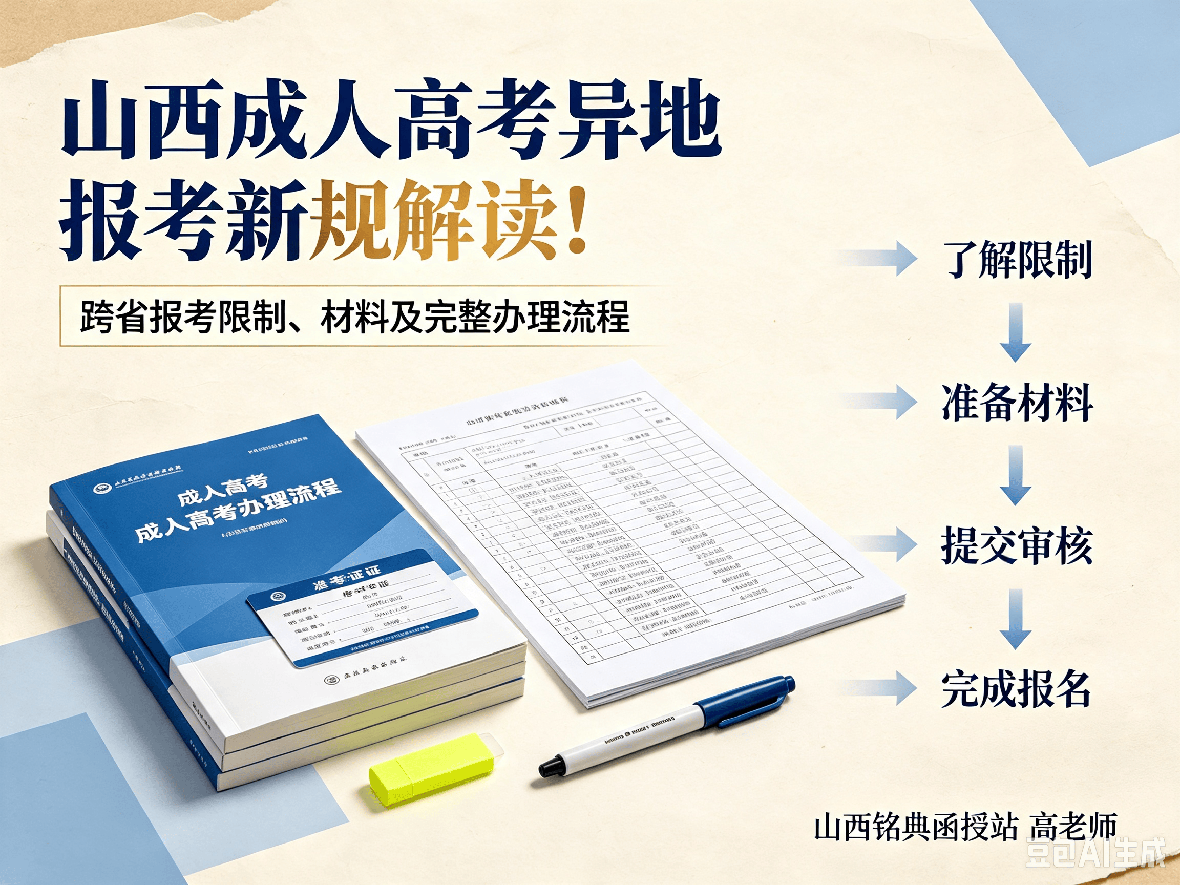 山西成人高考异地报考新规解读.png