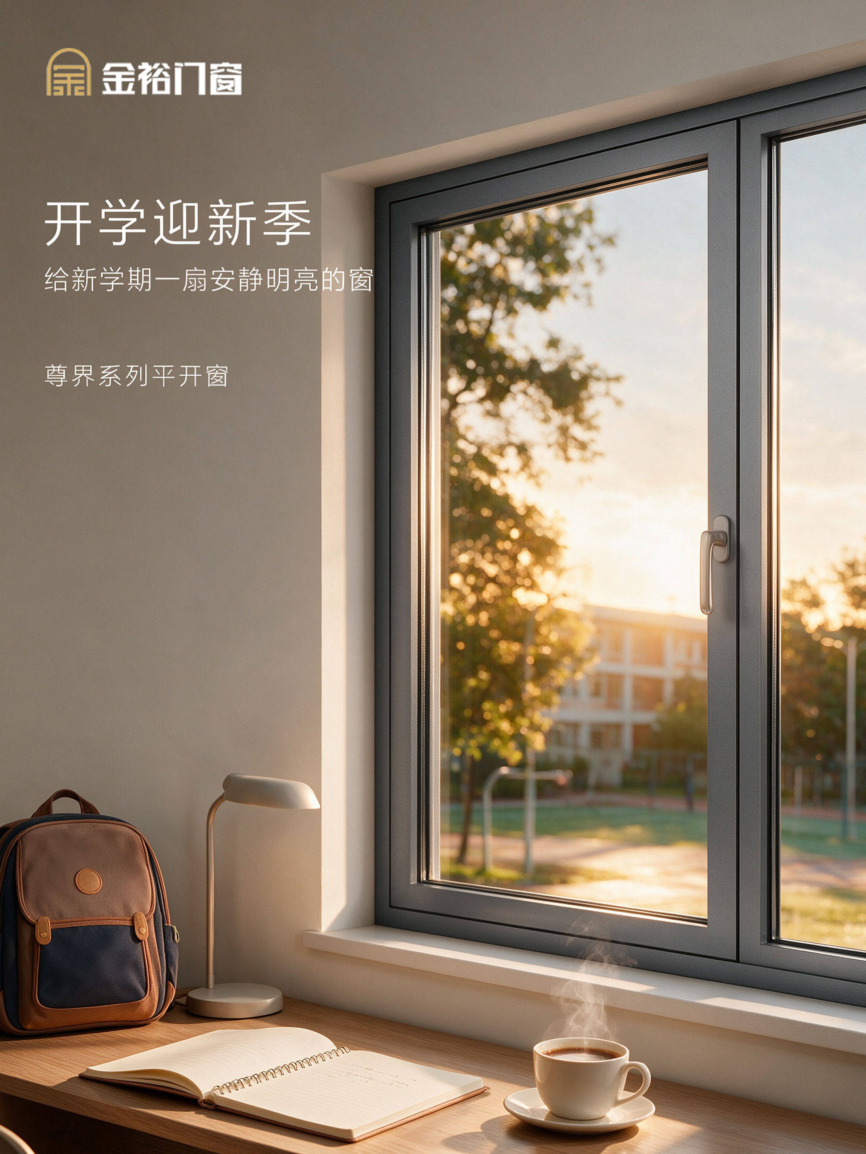开学迎新季灰色断桥铝门窗温馨海报设计-(1).jpg