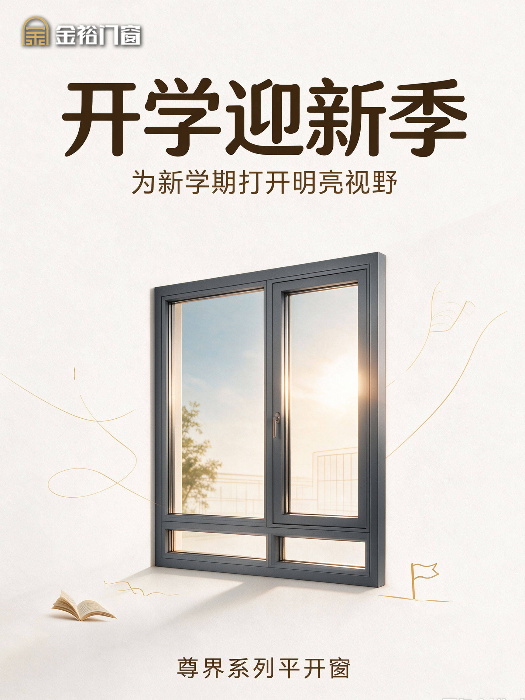 开学迎新季灰色断桥铝门窗温馨海报设计-(3).jpg