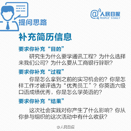 送给大四找工作的你：隐藏在简历里的面试题，你准备了吗？