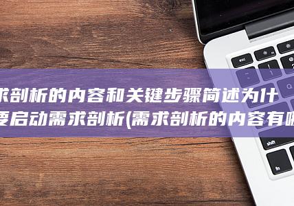 需求剖析的内容有哪些